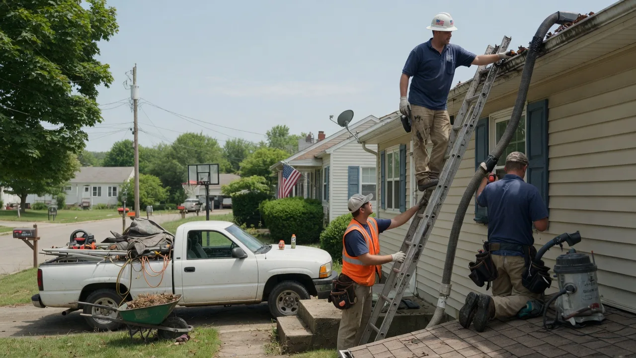 Gutter Installation in Bellville, TX near me